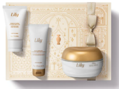 Kit Presente Natal Lily Acetinados (3 itens)