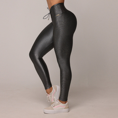 LEGGING EMPINA BUMBUM GLOSSY GRAFITE