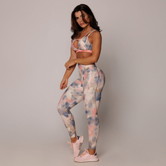 Conjunto Top Florença com Legging Hope Comum Gouache Exclusiva - MB Musa Fitness