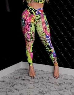 LEGGING ELEGANCE NEON VIBES EMPINA BUMBUM EXCLUSIVO