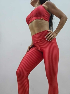 CONJUNTO IKAT LEGGING VERMELHO EXCLUSIVO - MB Musa Fitness