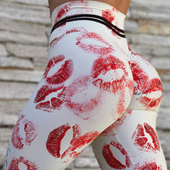 LEGGING EMPINA BUMBUM RED KISS EXCLUSIVA