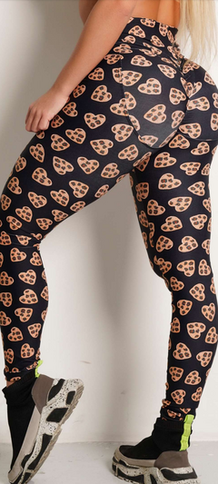 CONJUNTO LEGGING COOKIES CORAÇÃO TOP COLMÉIA na internet