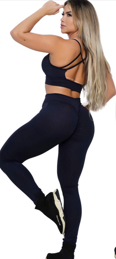 CONJUNTO FUSO EMPINA BUMBUM PRETO COLMÉIA LATERAL PINK COM TOP TRAVETTI PRETO - comprar online