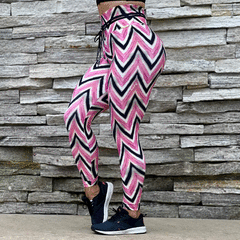 LEGGING COMUM PINK TRIBAL EXCLUSIVA