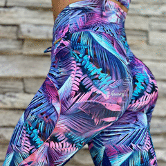 LEGGING LINEAR EMPINA BUMBUM TROPICAL EXCLUSIVA - comprar online