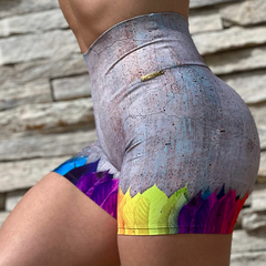 SHORT EMPINA BUMBUM VIBE TROPICAL EXCLUSIVO