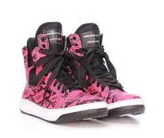 TÊNIS COLLAB JUJU SALIMENI HARDCOREFOOTWEAR 3767F HOT PINK