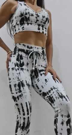 CONJUNTO TIE-DYE L'MORE DUAS CORES EMPINA BUMBUM