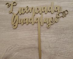 Cake Topper Personalizado Licenciada