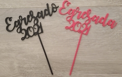 Cake Topper Egresados Personalizado