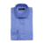 Camisa Mista Prime Azul com Listras Trabalhadas - Punho Simples - Instinto BR | Moda Social Masculina