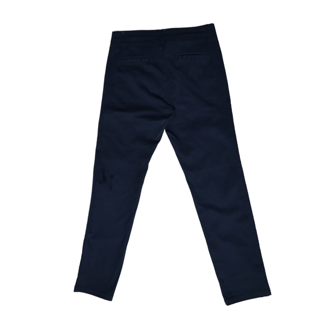 Calça de sarja azul sales