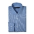 Camisa Mista Prime Azul Listrada Punho Simples - Instinto BR | Moda Social Masculina