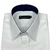 Camisa Mista Prime Branca Lisa com Colarinho Azul Punho Simples na internet