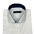 Camisa Mista Prime Branca Lisa com Colarinho Azul Punho Simples - loja online