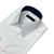 Camisa Mista Prime Branca Lisa com Colarinho Azul Punho Simples - comprar online