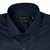 Camisa Fio 140 Egípcio Azul Escuro Lisa Punho Simples - loja online