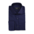 Camisa Fio 80 Azul Noite Quadrados no Próprio Tecido Punho Duplo - Instinto BR | Moda Social Masculina