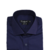 Camisa Fio 80 Azul Noite Quadrados no Próprio Tecido Punho Duplo - loja online