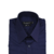 Camisa Fio 80 Azul Noite Quadrados no Próprio Tecido Punho Simples - comprar online
