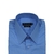 Camisa Fio 80 Azul Quadrados no Próprio Tecido Punho Simples - comprar online
