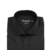 Camisa Fio 80 Preto Quadrados no Próprio Tecido Punho Simples - loja online