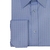 Camisa Mista Prime Azul Claro Quadriculada no Próprio Tecido Punho Duplo na internet