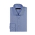Camisa Mista Prime Azul Claro Quadriculada no Próprio Tecido Punho Simples - Instinto BR | Moda Social Masculina