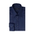 Camisa Mista Prime Azul Quadricular no Próprio Tecido-Punho Simples
