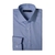 Camisa Mista Prime Azul Trabalhada Punho Simples - Instinto BR | Moda Social Masculina