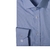 Imagem do Camisa Mista Prime Azul Trabalhada Punho Simples