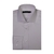 Camisa Mista Prime Branca Quadriculada no Próprio Tecido Punho Simples - Instinto BR | Moda Social Masculina