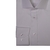 Imagem do Camisa Mista Prime Branca Quadriculada no Próprio Tecido Punho Simples