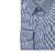 Camisa Fio 140 Egípcio Azul com Listras Discretas Punho Simples na internet