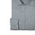 Imagem do Camisa Fio 140 Egípcio Branca Listrada Azul Claro Punho Simples