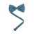 Gravata Borboleta Azul Xadrez - comprar online