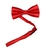 Gravata Borboleta Vermelha Lisa - comprar online