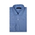 Camisa Mista Prime Azul Listrada - Punho Simples - Instinto BR | Moda Social Masculina