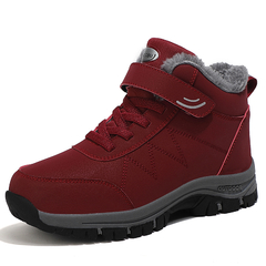 bota impermeável de inverno para neve forrada com lã cano médio outdoor ortobela