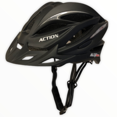 Casco Bicicleta Ciclismo Incluye Luz Led Marca Action - SPORTONLINE