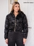 Jaqueta Puffer Paetê - Preto - loja online