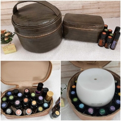 Bolsa para óleos essenciais e porta difusor Doterra Pétala (kit) - Ateliê Bel Marcato