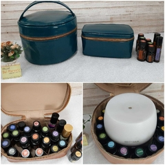 Imagem do Bolsa para óleos essenciais e porta difusor Doterra Pétala (kit)