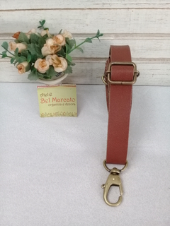 Alça para bolsa feminina de couro legítimo 125 x 2 cm CORES - loja online
