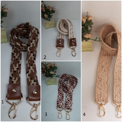 Alça para bolsa de crochê em PROMOÇÃO até 110 cm alça exclusiva - comprar online