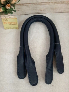 Alça para bolsa couro legítimo de mão 1 par CORES 50 cm - loja online