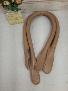 Alça para bolsa couro legítimo de mão 1 par CORES 50 cm na internet