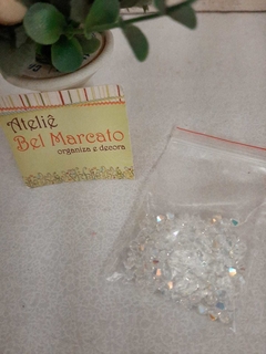 Balão para bordar de Cristal Aurora Boreal pacote com 100 peças 4 mm - comprar online