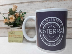 Caneca tema óleos essenciais Doterra